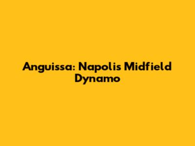 Anguissa: Napoli's Midfield Dynamo